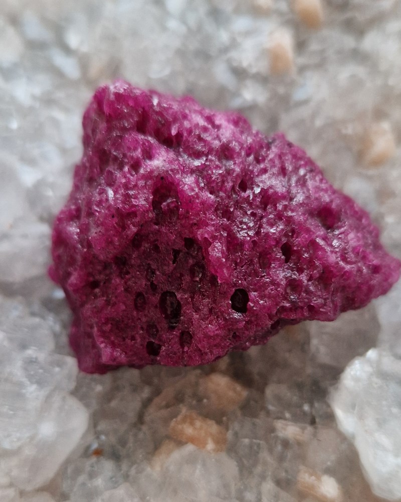Beautiful Ruby Raw Crystals